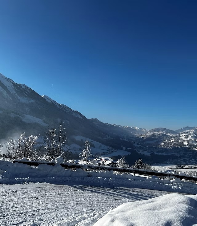 Winterliche Aussicht